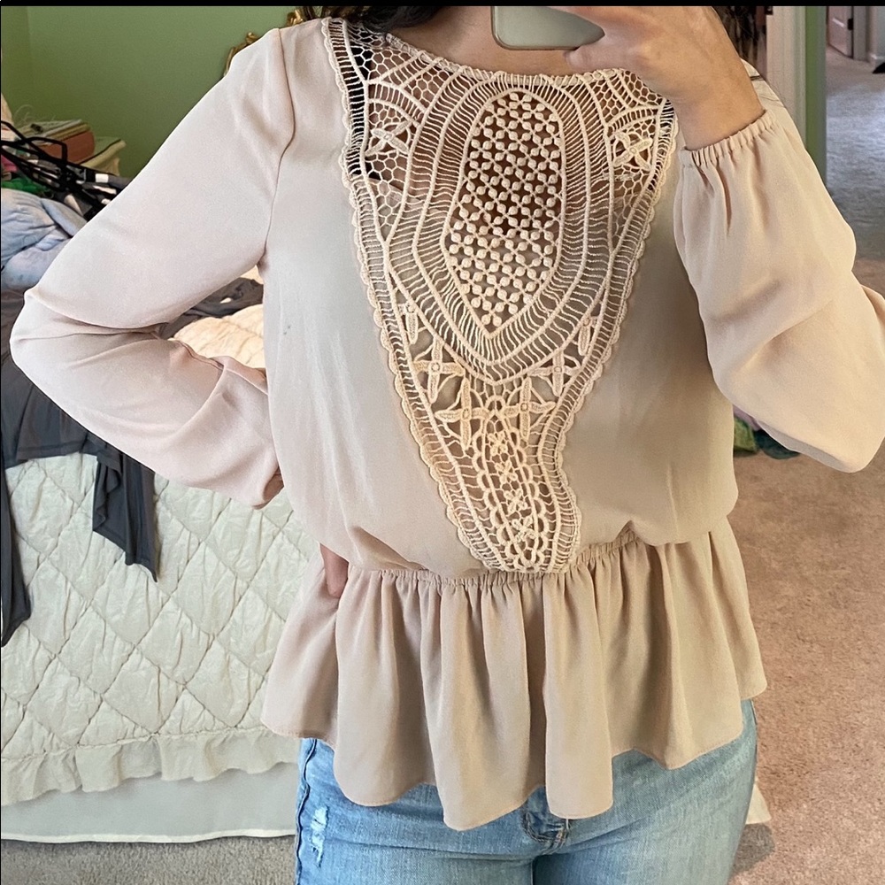 Nude top
